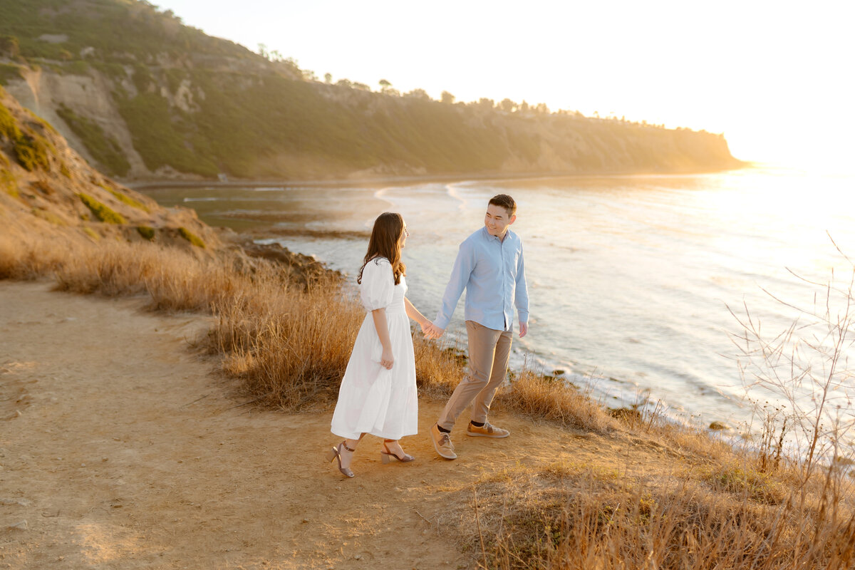 Los Angeles Beach Engagement 1