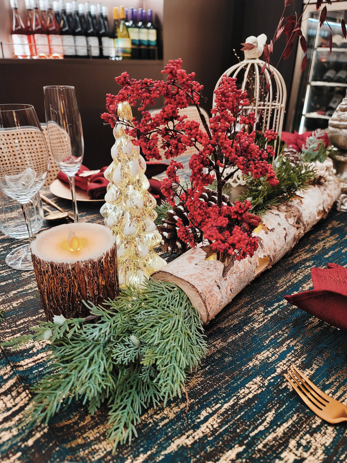 Rustic Christmas Table Kit Ascape Living4