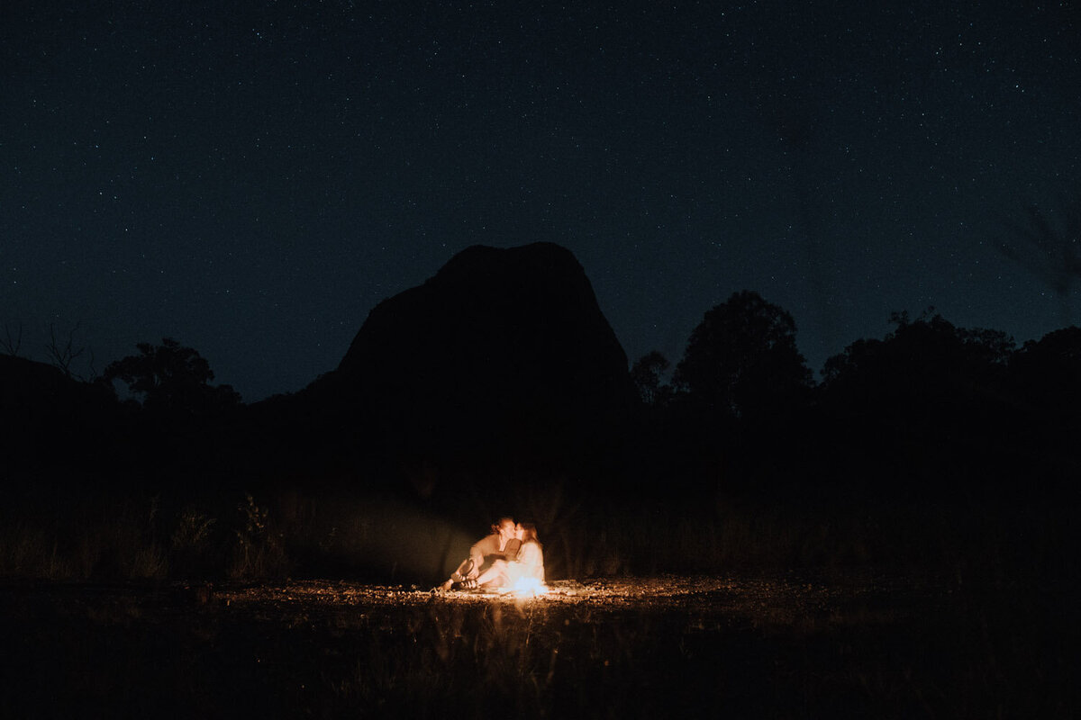 Glass House Mountains Engagement photos