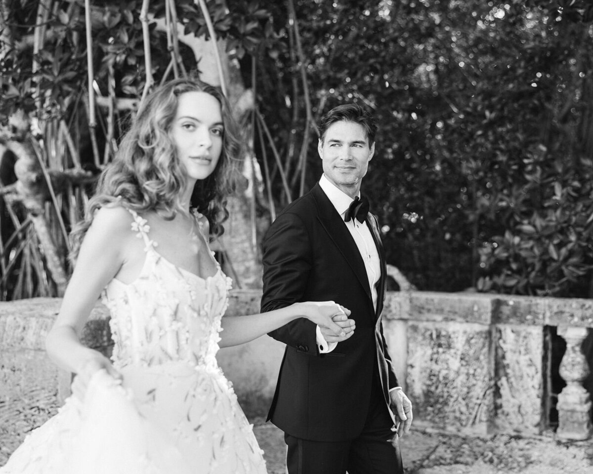 VIZCAYA WEDDING Bride & Groom