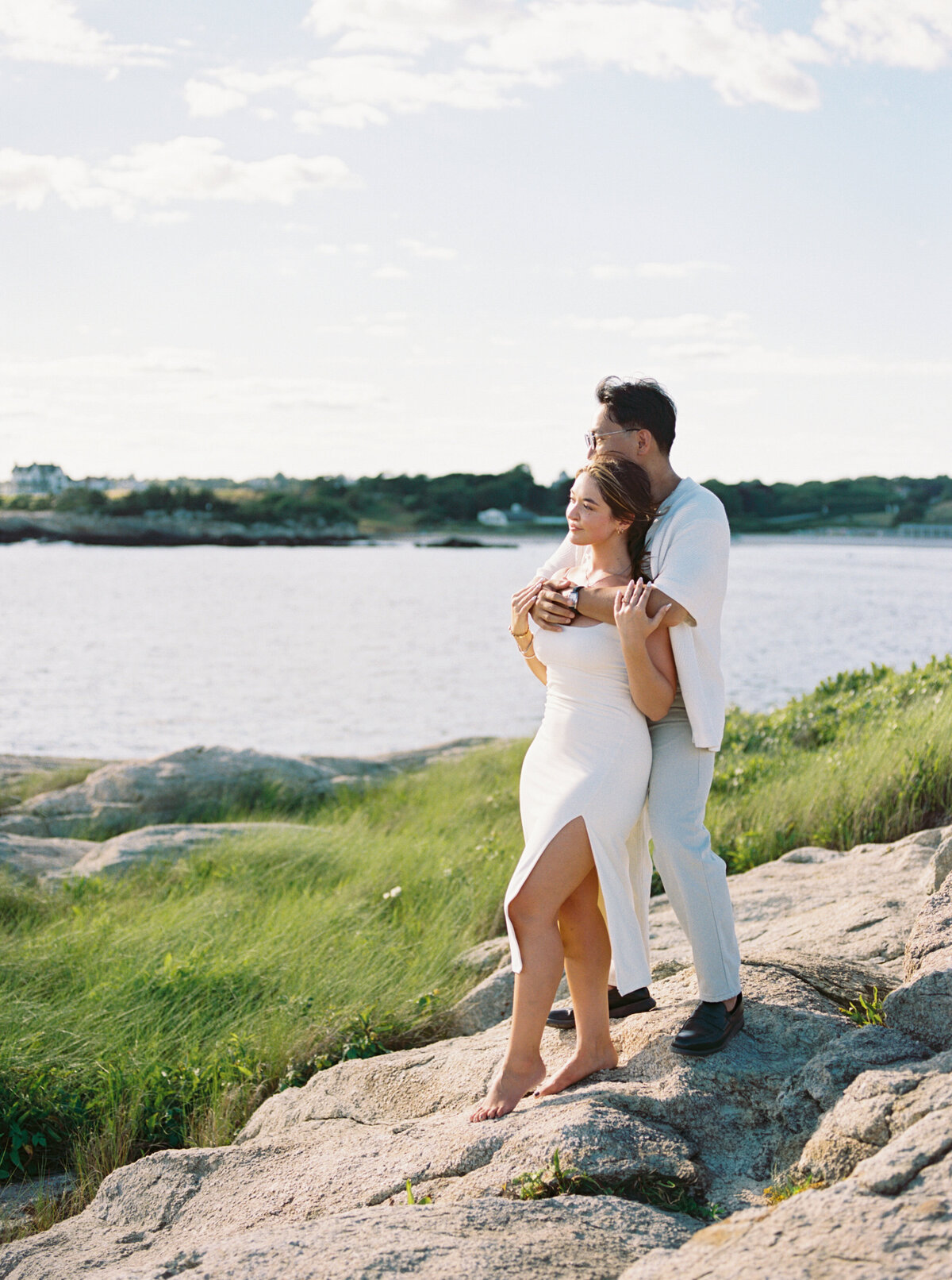 Lizzie Baker Photography _ Gracie & Hoon _ Newport Engagement Session _ Rhode Island Wedding Photographer _ New England Wedding Photographer _ Castle Hill Inn Wedding-48