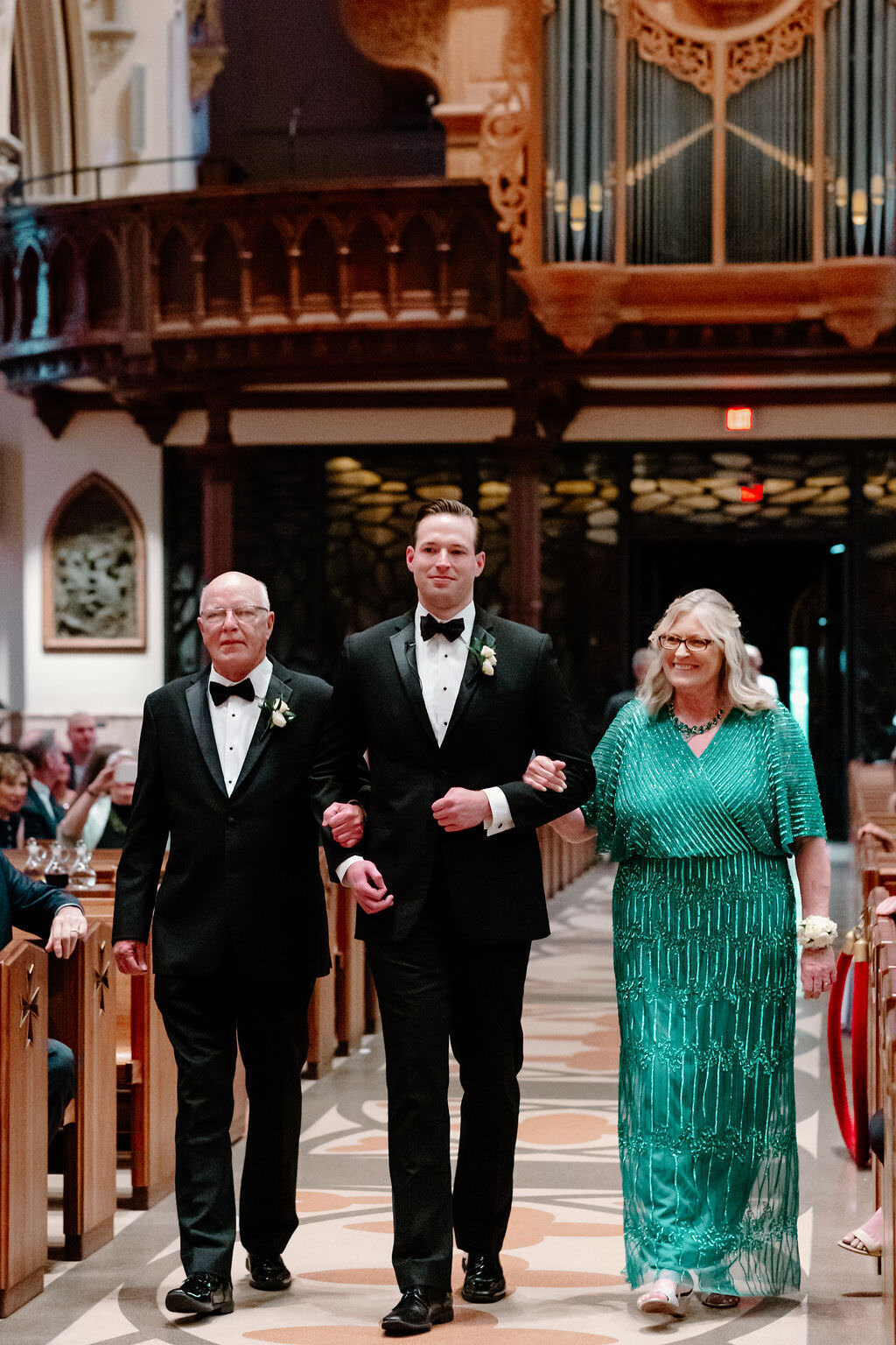 A wedding at the Holy Name Cathedral and Th Drake in Chicago, Illinois - 57