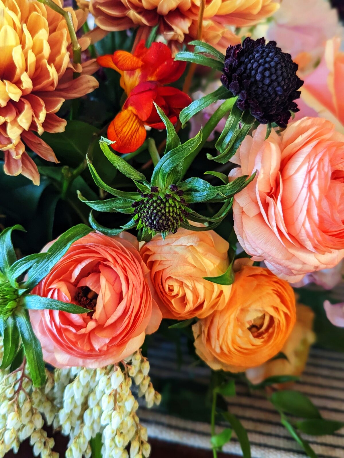 funeral service floral detail