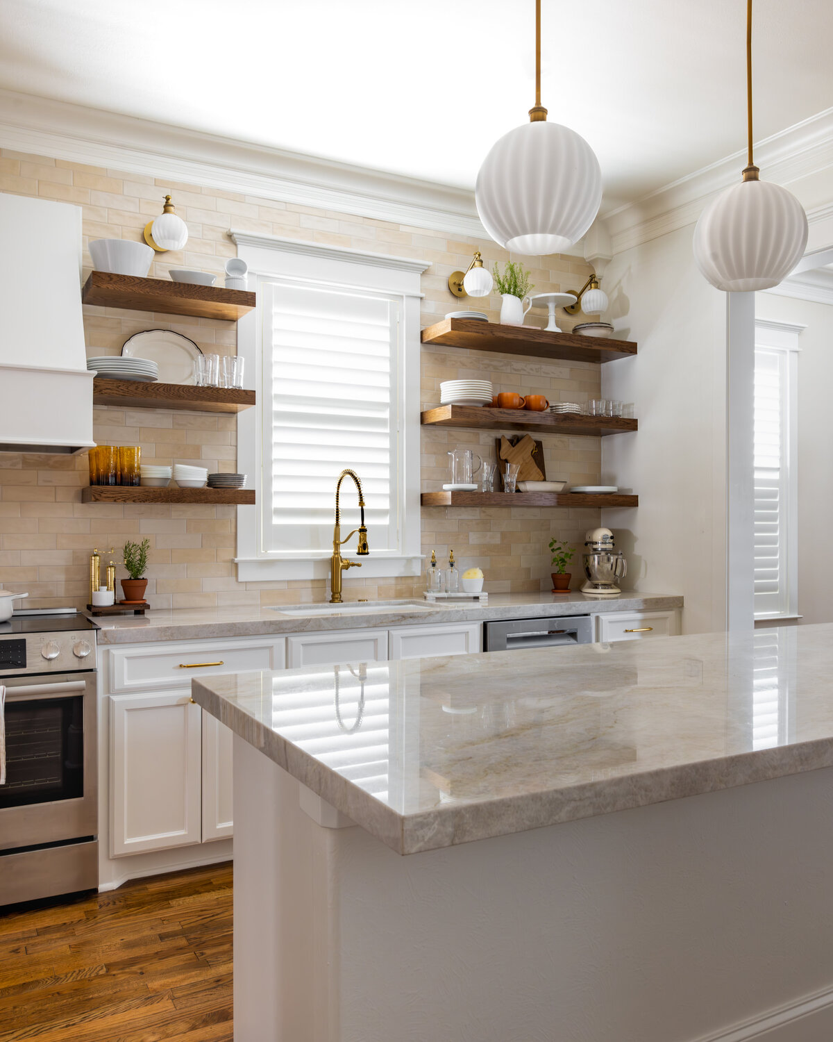 kyleen bushroe interiors ball pendant lights kitchen