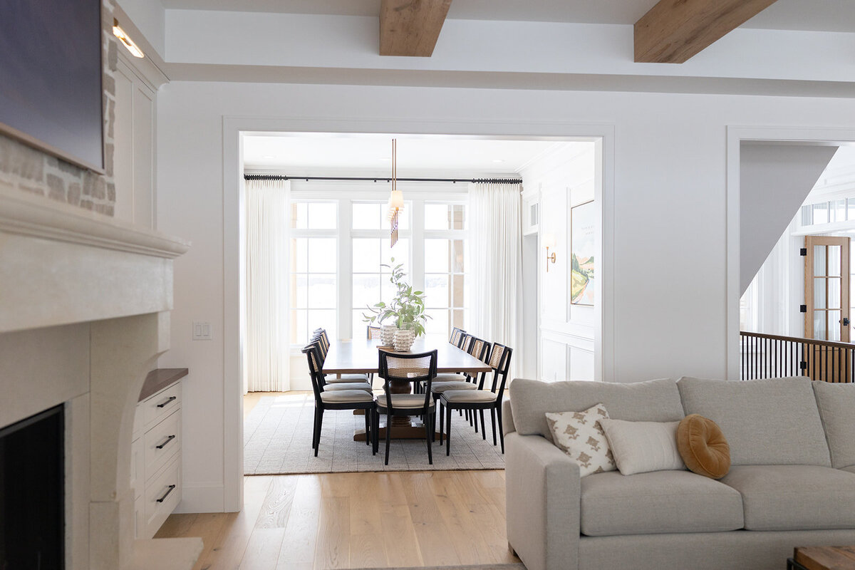 michele rosenboom design cozy colonial dining room 7