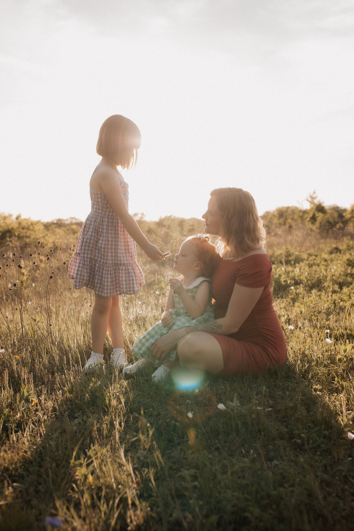 Golden Hour Motherhood Session