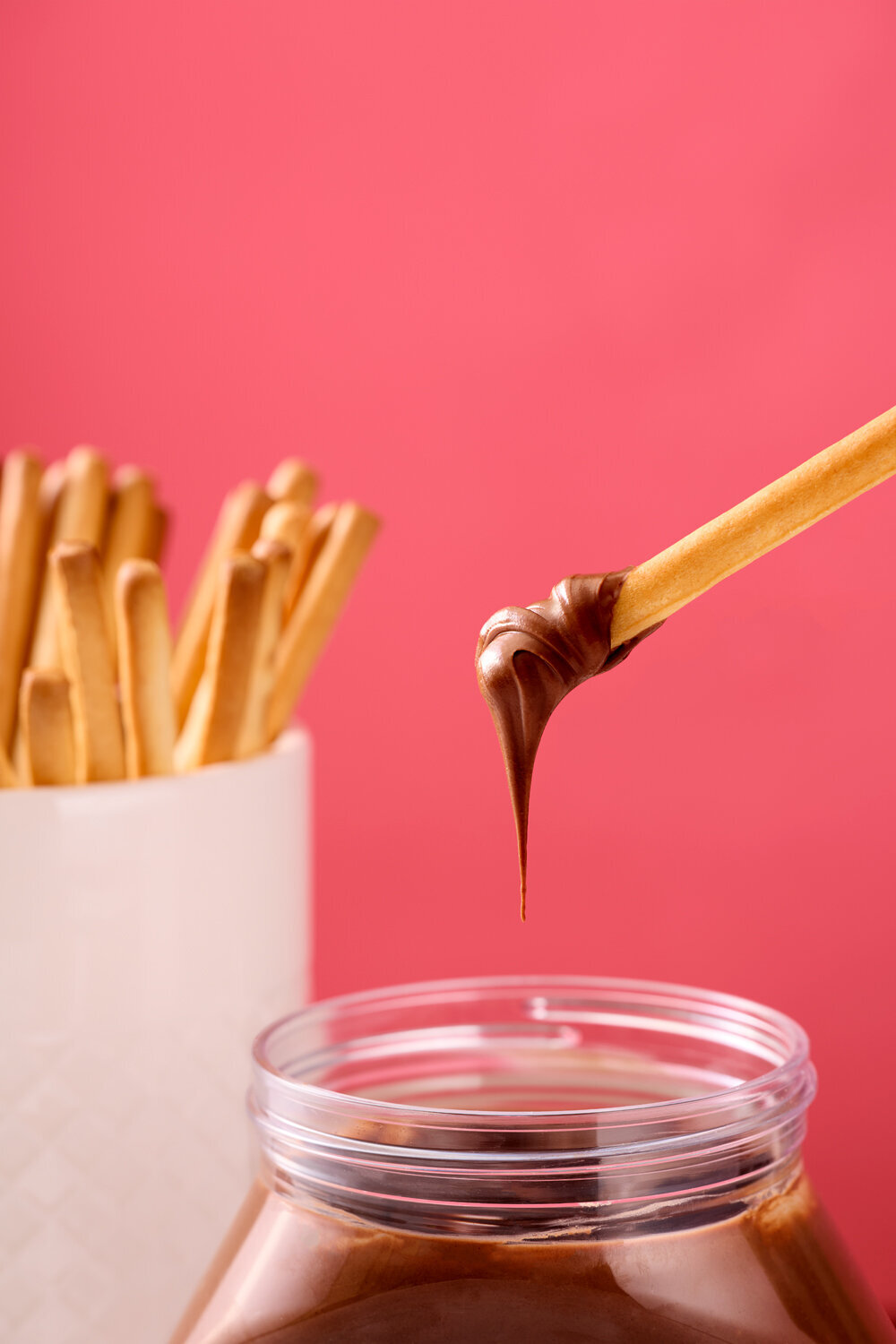 Bread Sticks Grissini Nutella