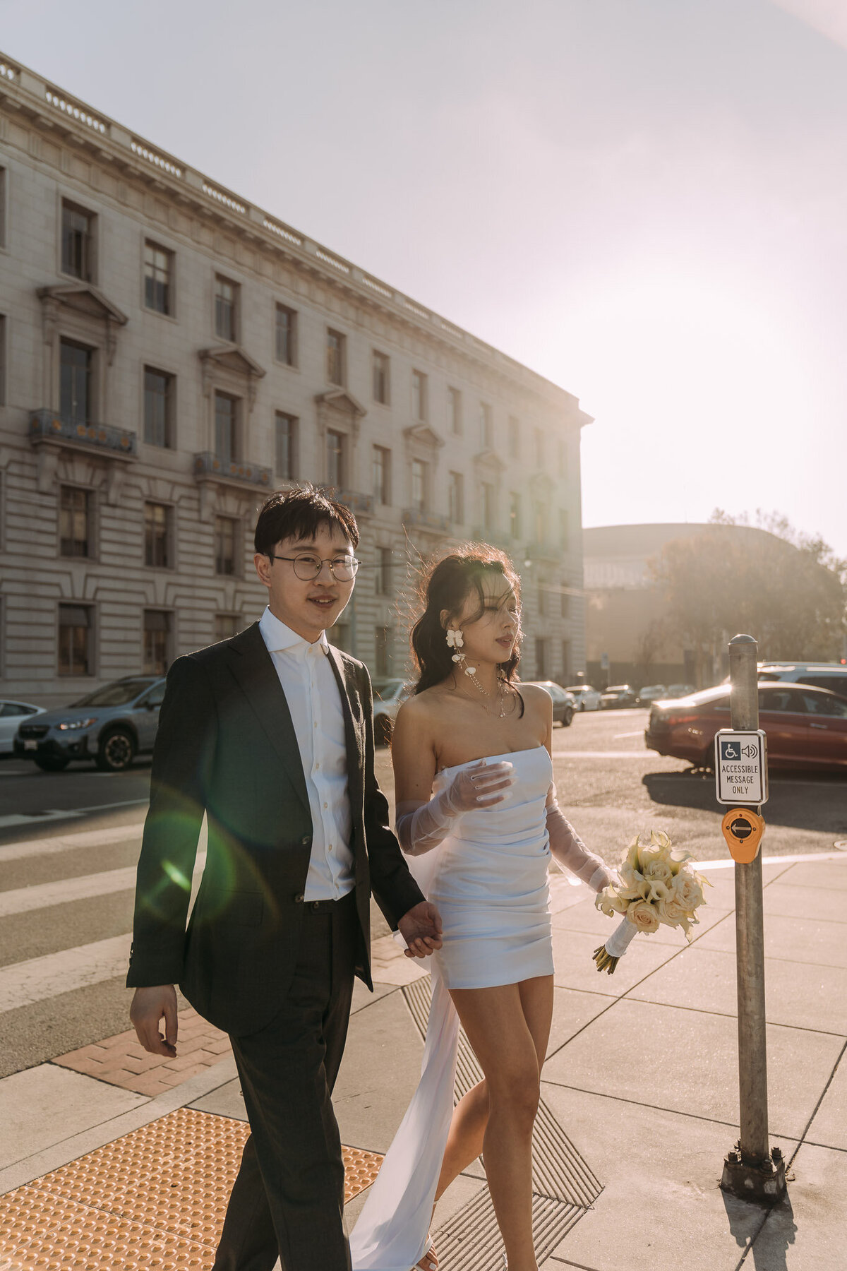 Joyce Li Photography Destination Wedding Elopement Engagement Lifestyle Portrait Photographer West Coast Seattle Washington California sfcityhallelopement-77