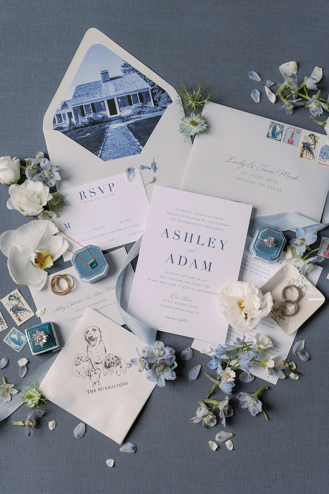 Fine Art Luxe Wedding Stationery Suite - Cru and Co Events