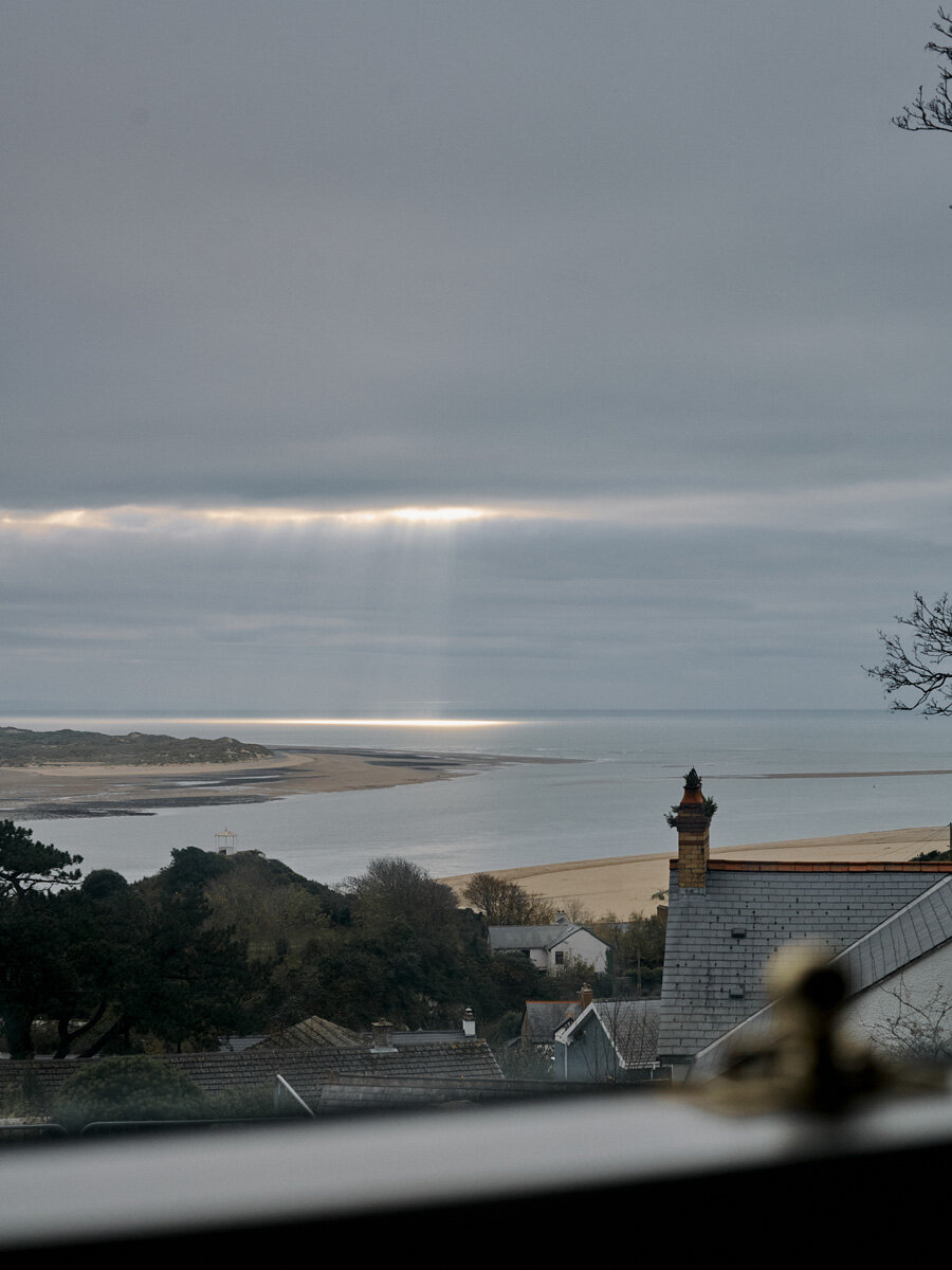 view across the estuary