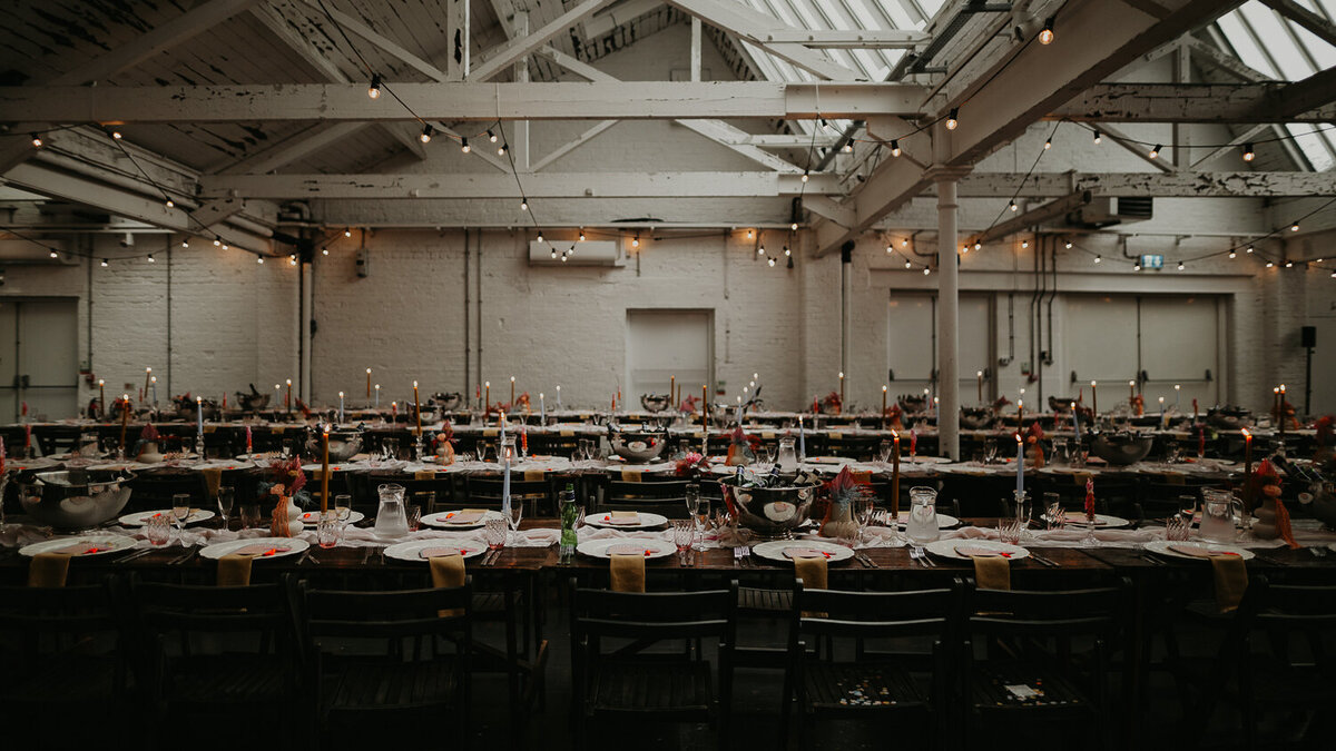 Vegas style wedding in Birmingham's Custard Factory.