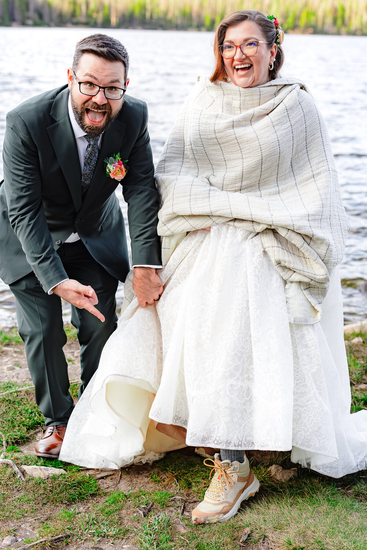 hiking for elopement