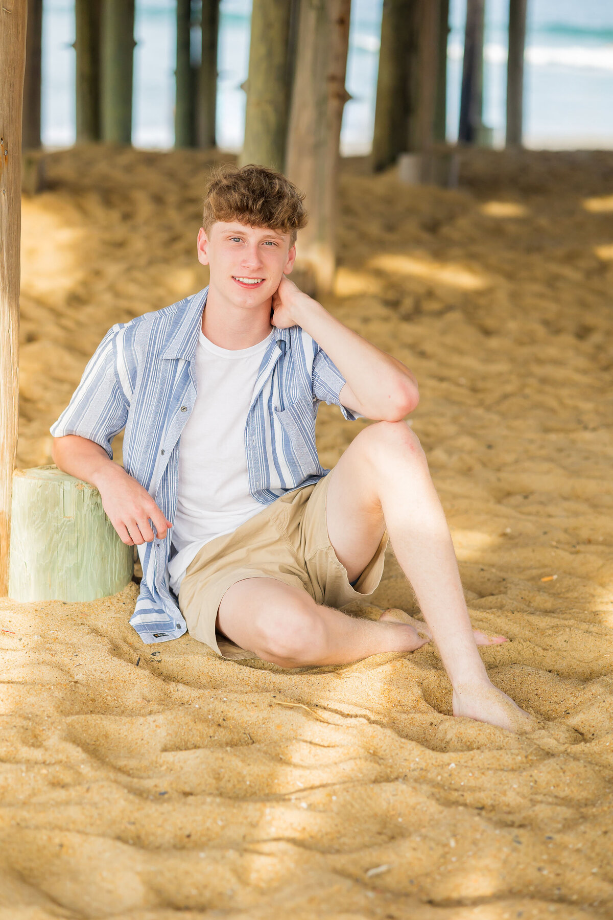 destination guy senior session OBX