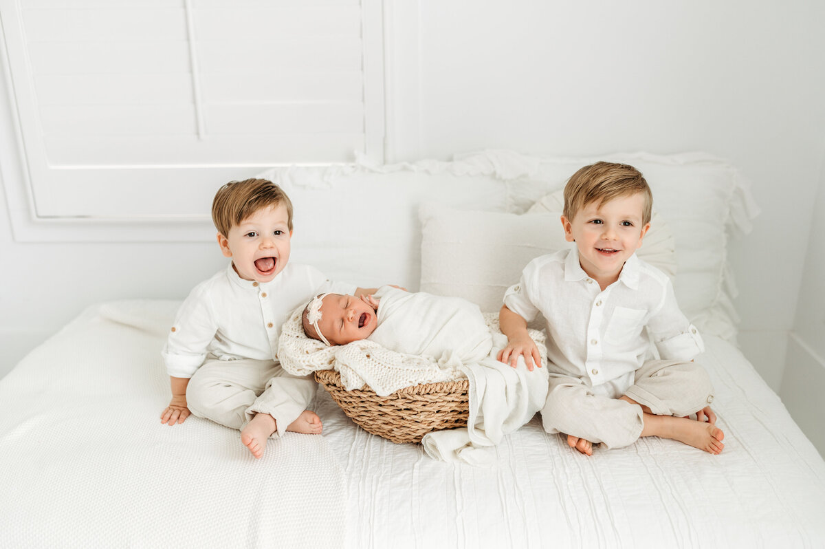 Baby Kaia's Newborn photo session in Atlanta