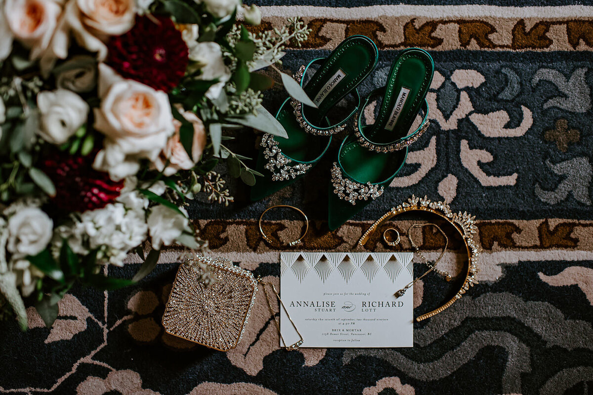 Couple at their small wedding on the Sunshine Coast B.C