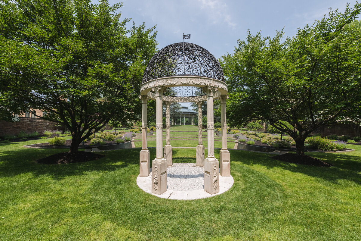 the gazebo at jasna polana ceremony gardens