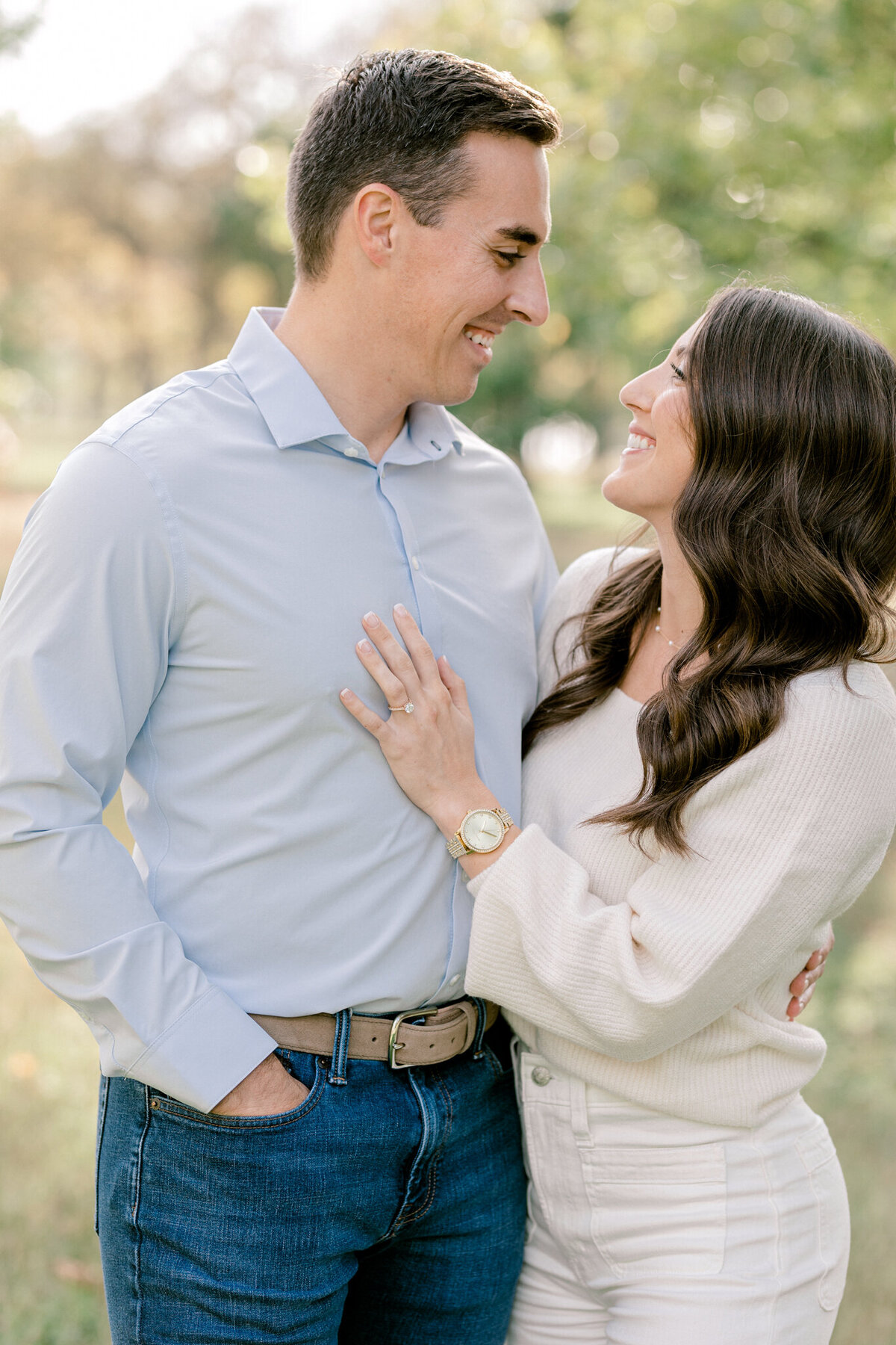 Haley & JT White Rock Lake Engagement Session | Dallas Wedding Photographer | Sami Kathryn Photography-11
