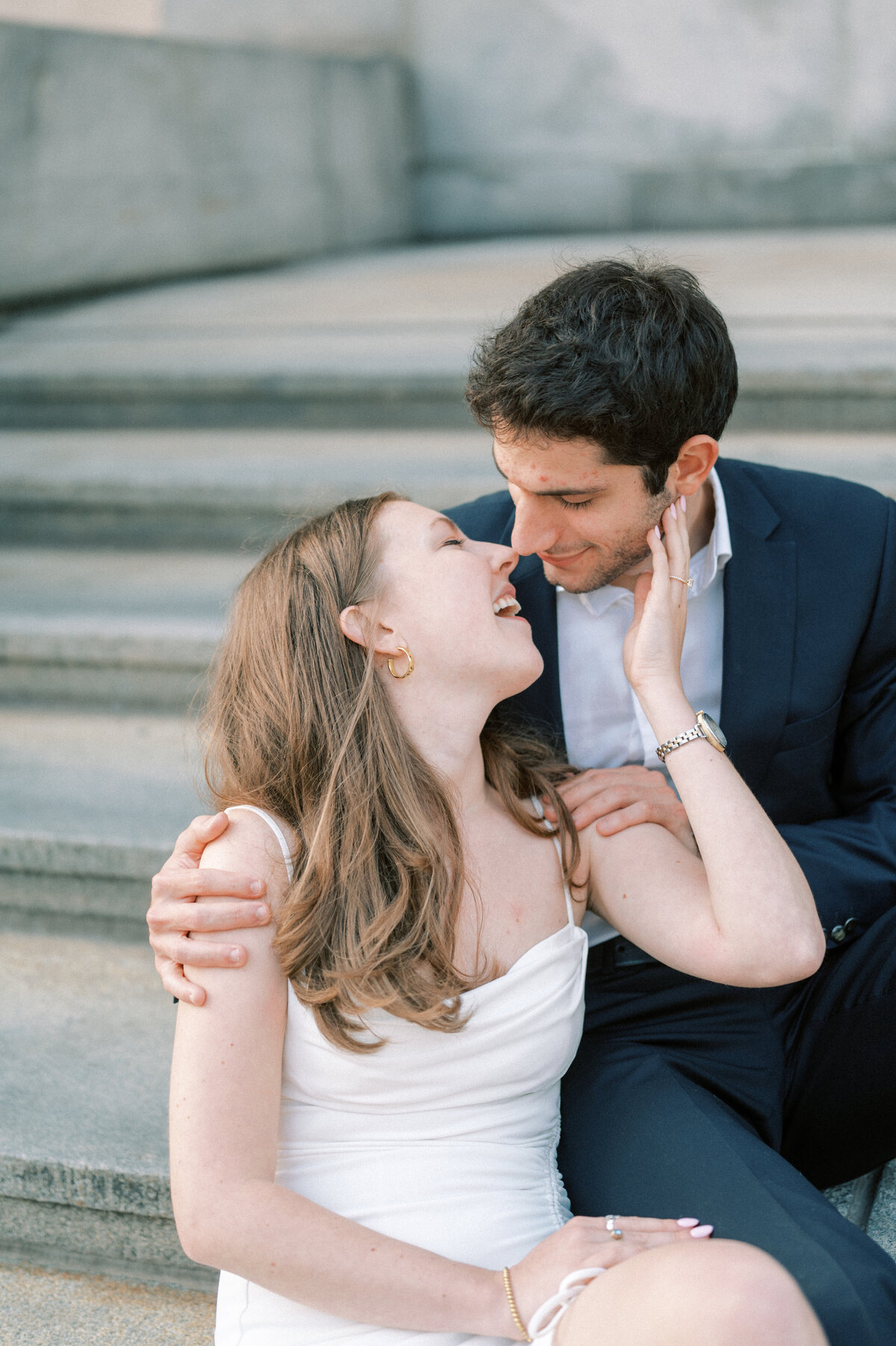 Old Courthouse Engagement Session in Downtown Cleveland-52