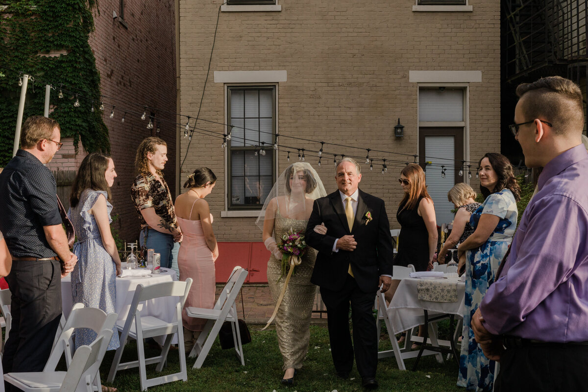 Covington KY Backyard Wedding (30)