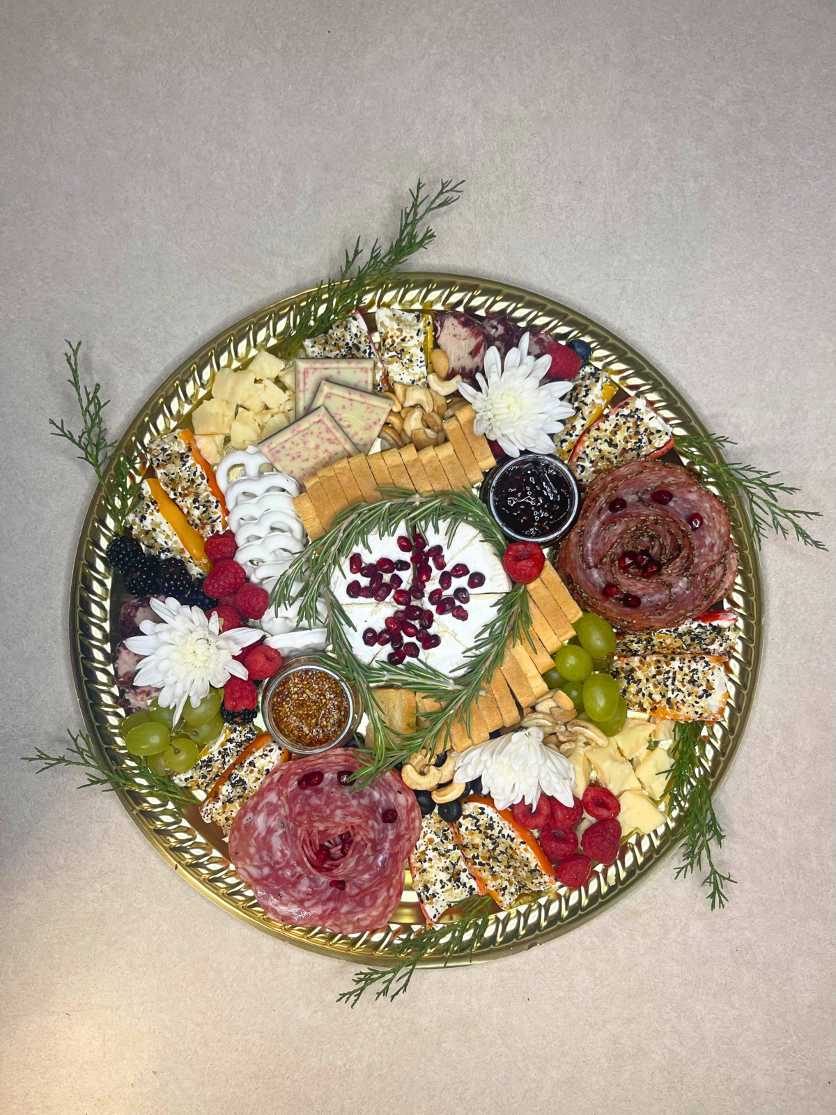 Christmas charcuterie board