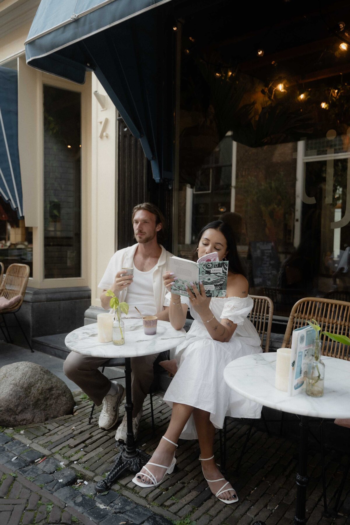 koffiedate loveshoot in Utrecht