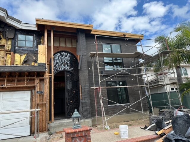 exterior home architecture construction