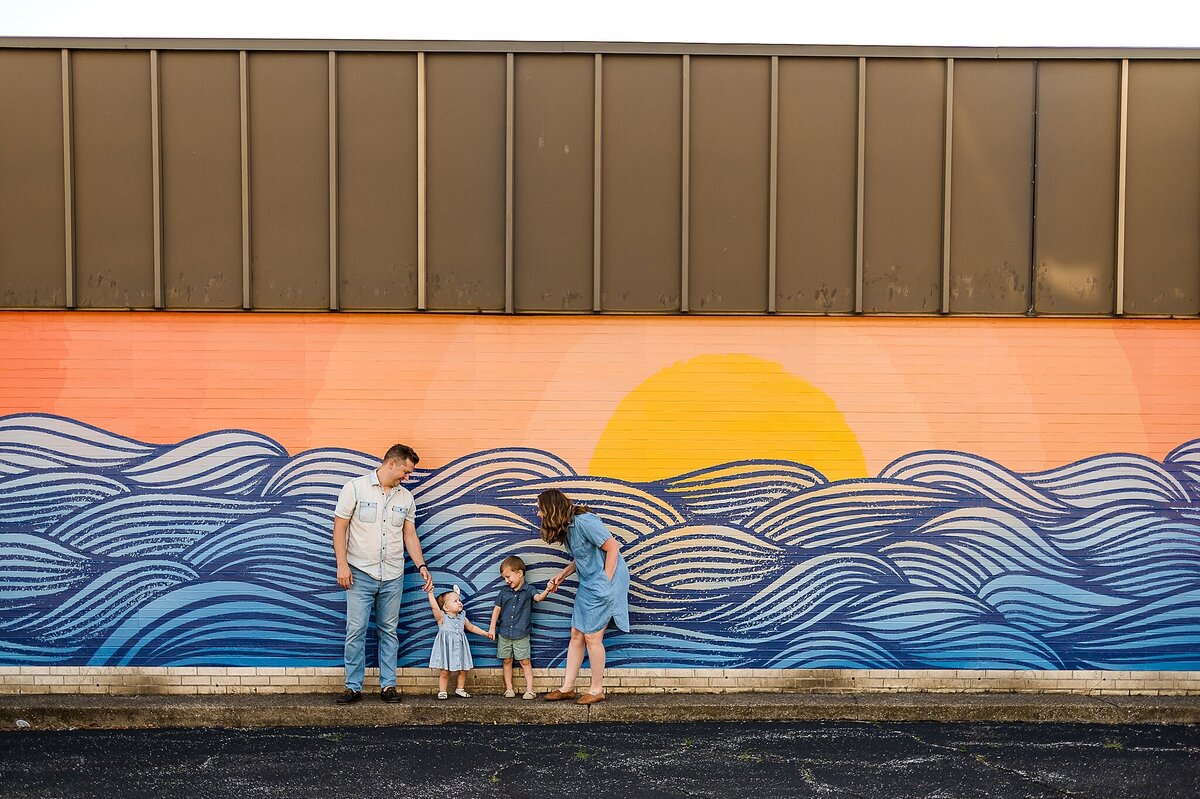 fun family photography in Charlotte