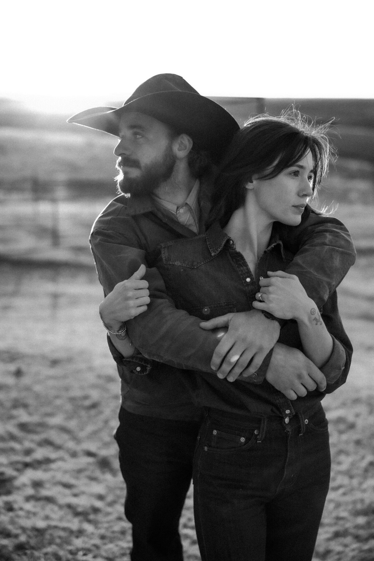 KANSAS COUPLE AT THEIR RANCH