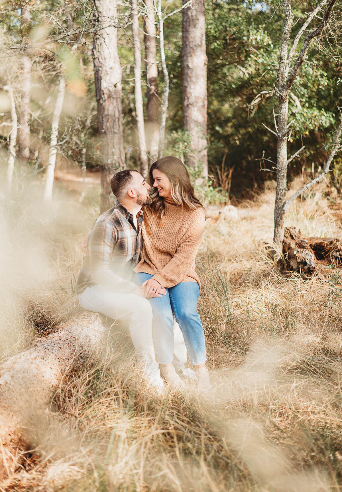 Engagement Session in the woods