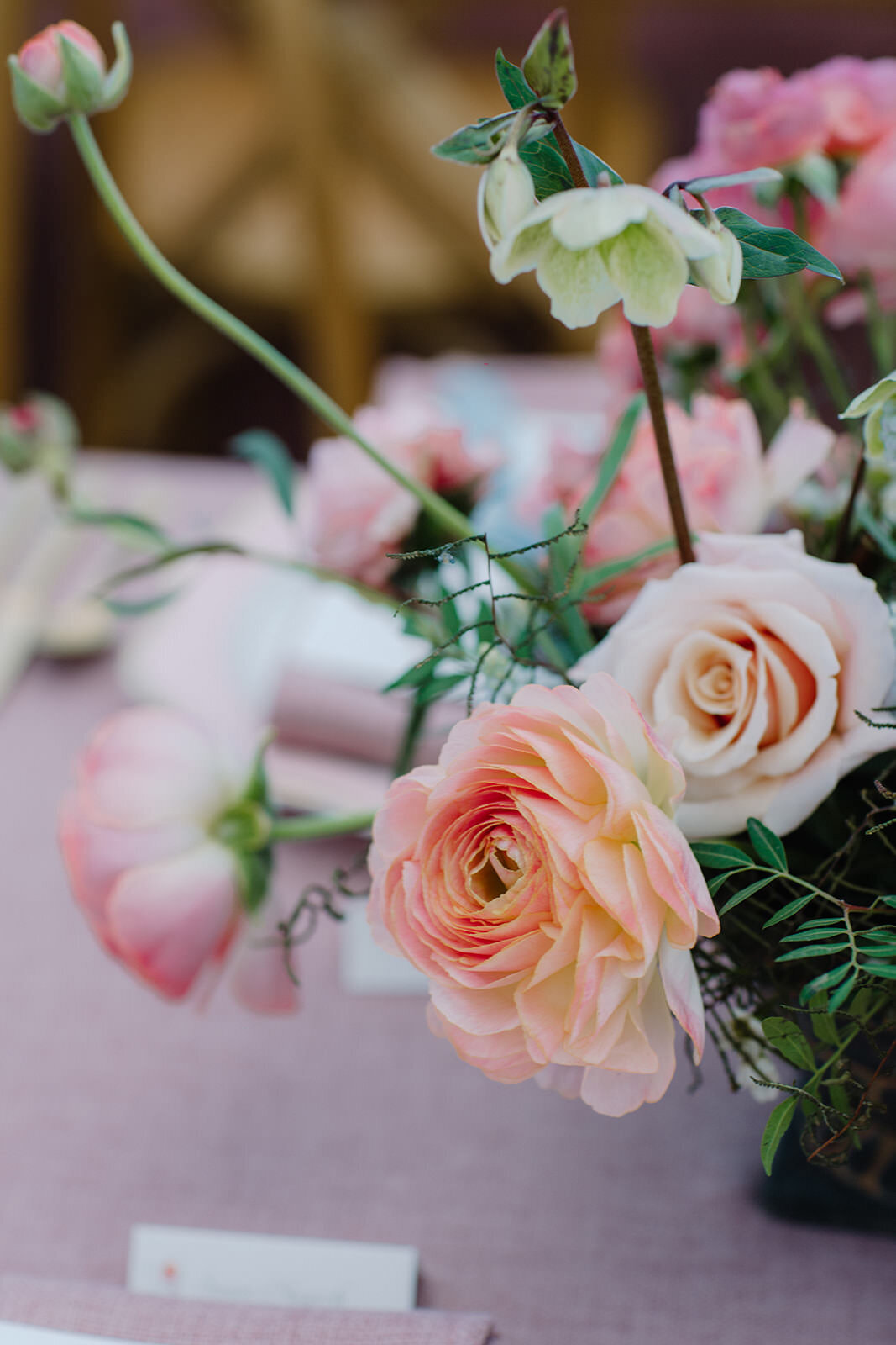 spring wedding marquee flowers 