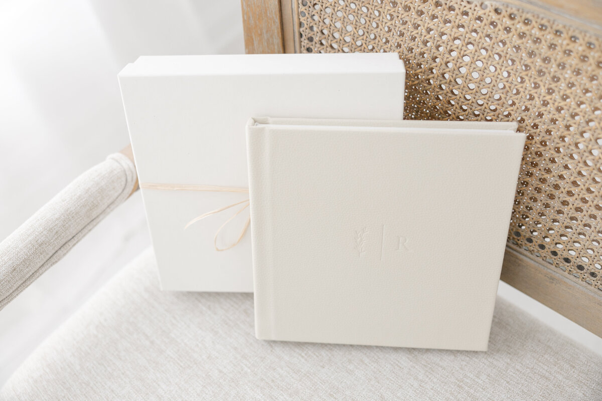 Album and box from a Northern Virginia Photography session