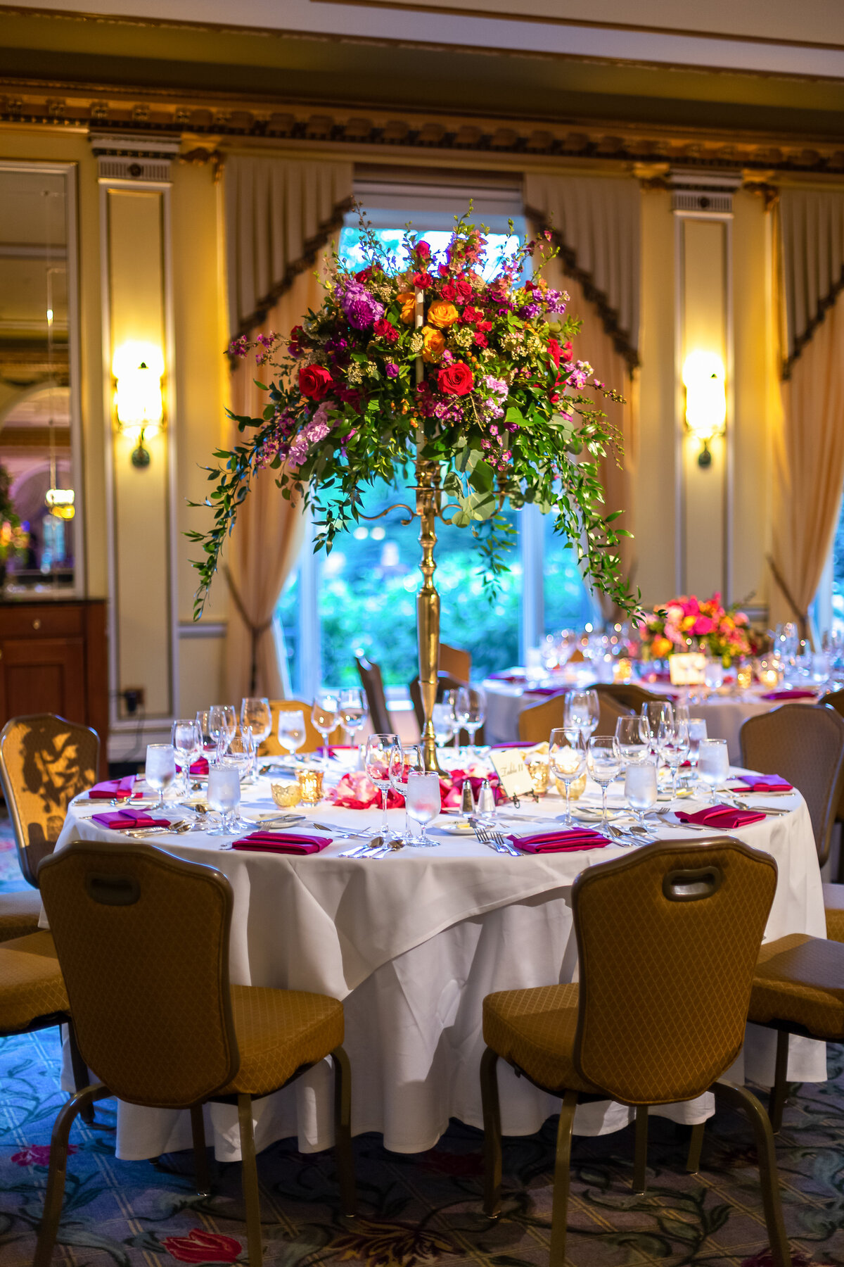 Lakeside Terrace Dining Room Wedding