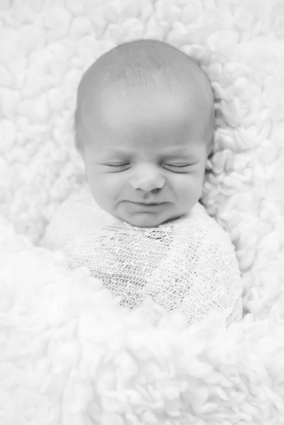 Newborn baby boy portrait in Kennebunk Maine
