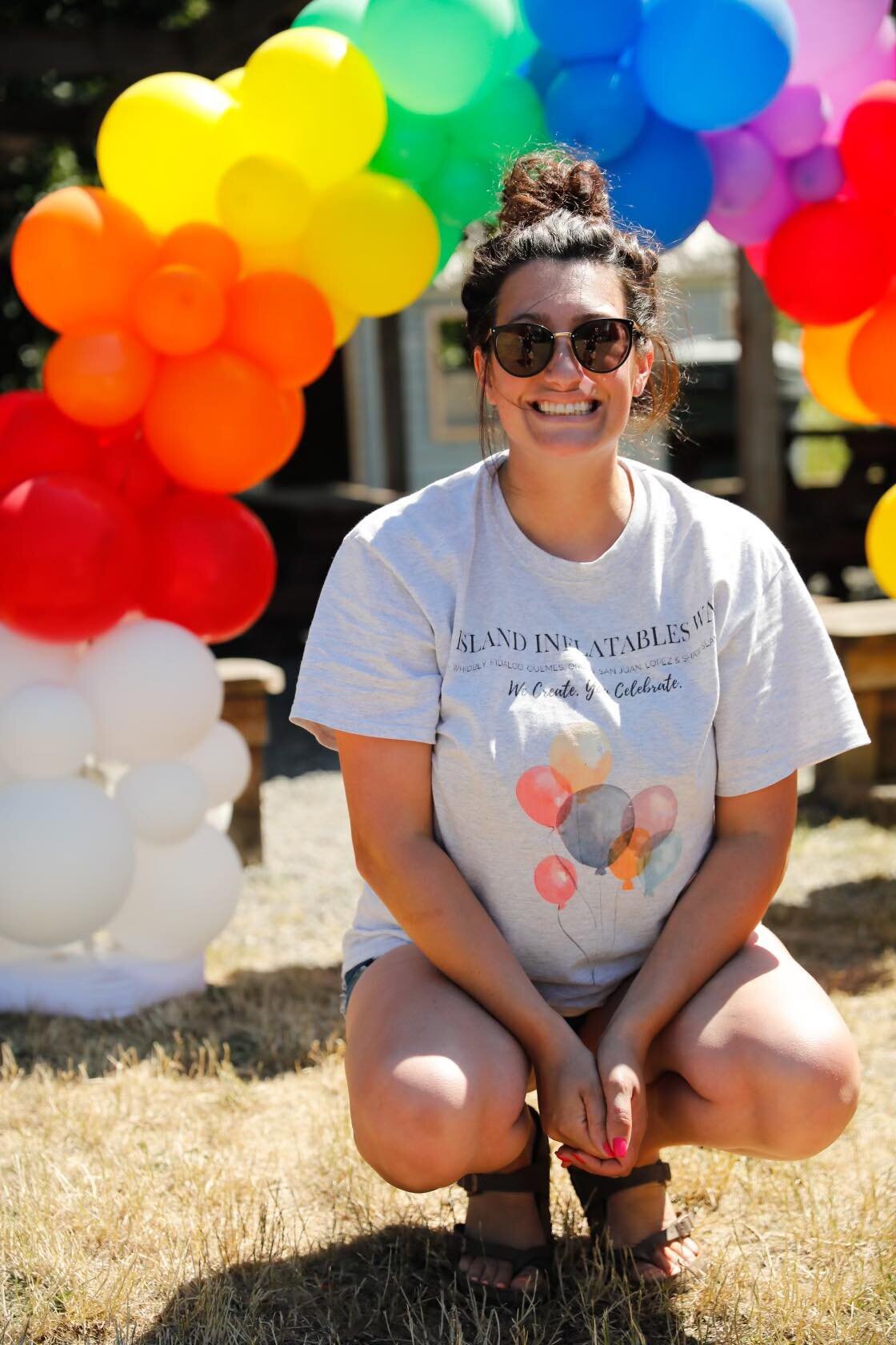 RAINBOW BALLOON ARCH - ISLAND INFLATABLES