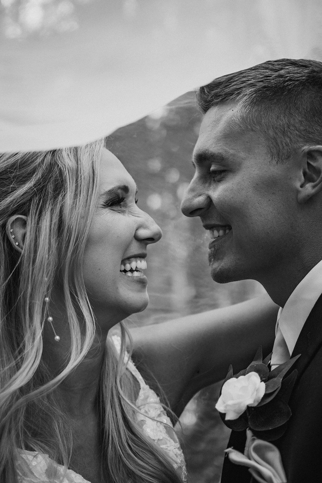 black and white wedding photography