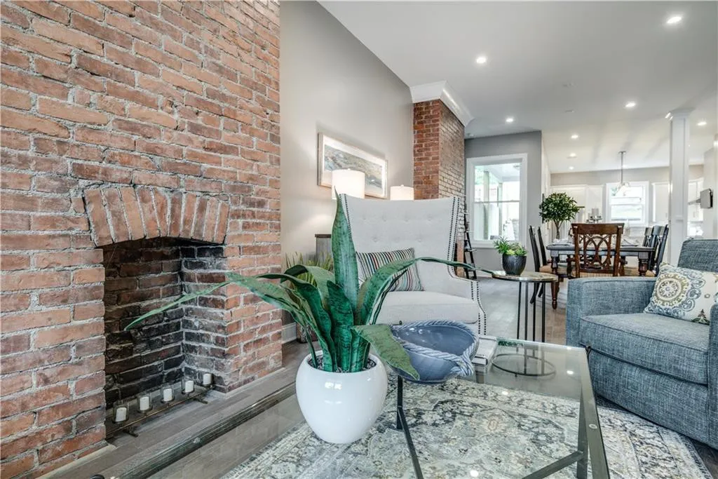 Professionally staged living room designed to maximize home value and buyer appeal