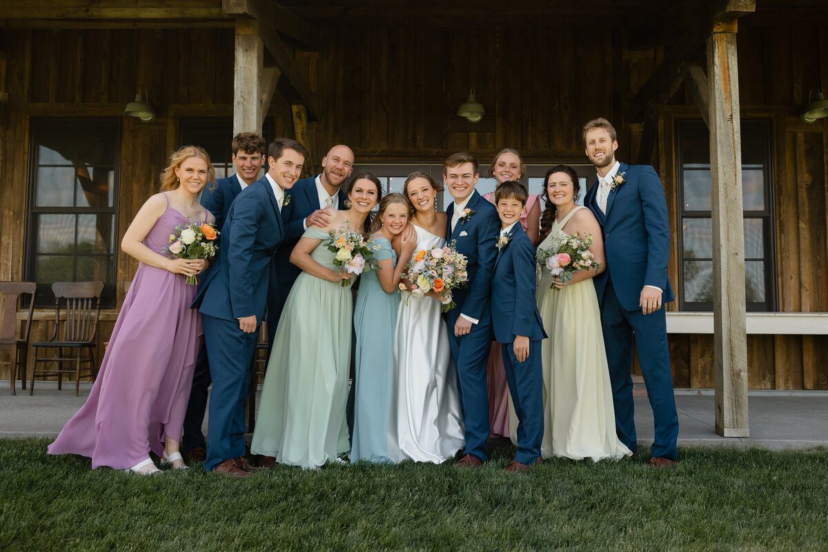 Sydney and Brant's Rustic Midwest Wedding Photography-263
