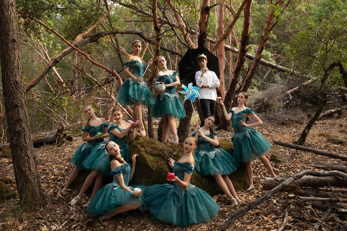 Contemporary dance portrait