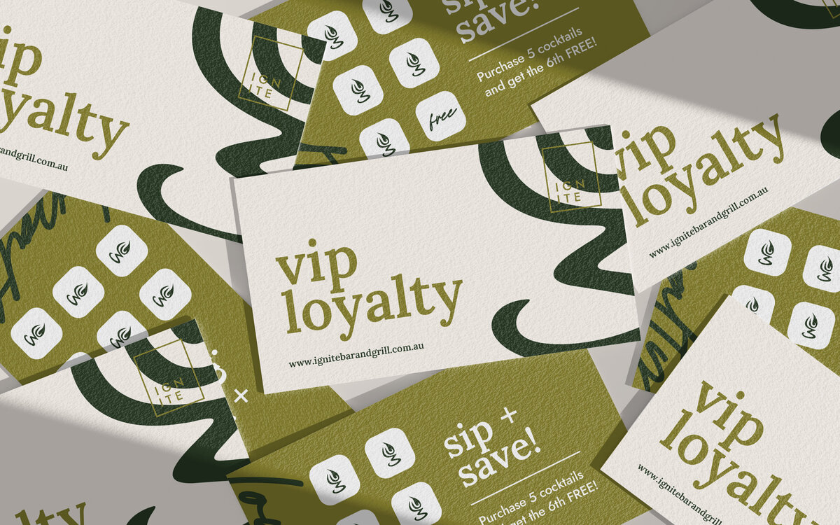 Business Card Mockup - Ignite