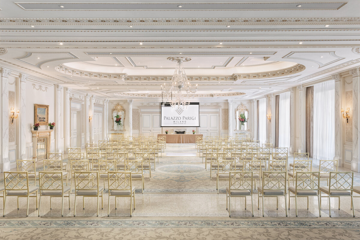 Palazzo Parigi Hotel Grand Spa - Milan - Luxury Boutique Hotel -Palazzo Parigi-Sala dei Giardini