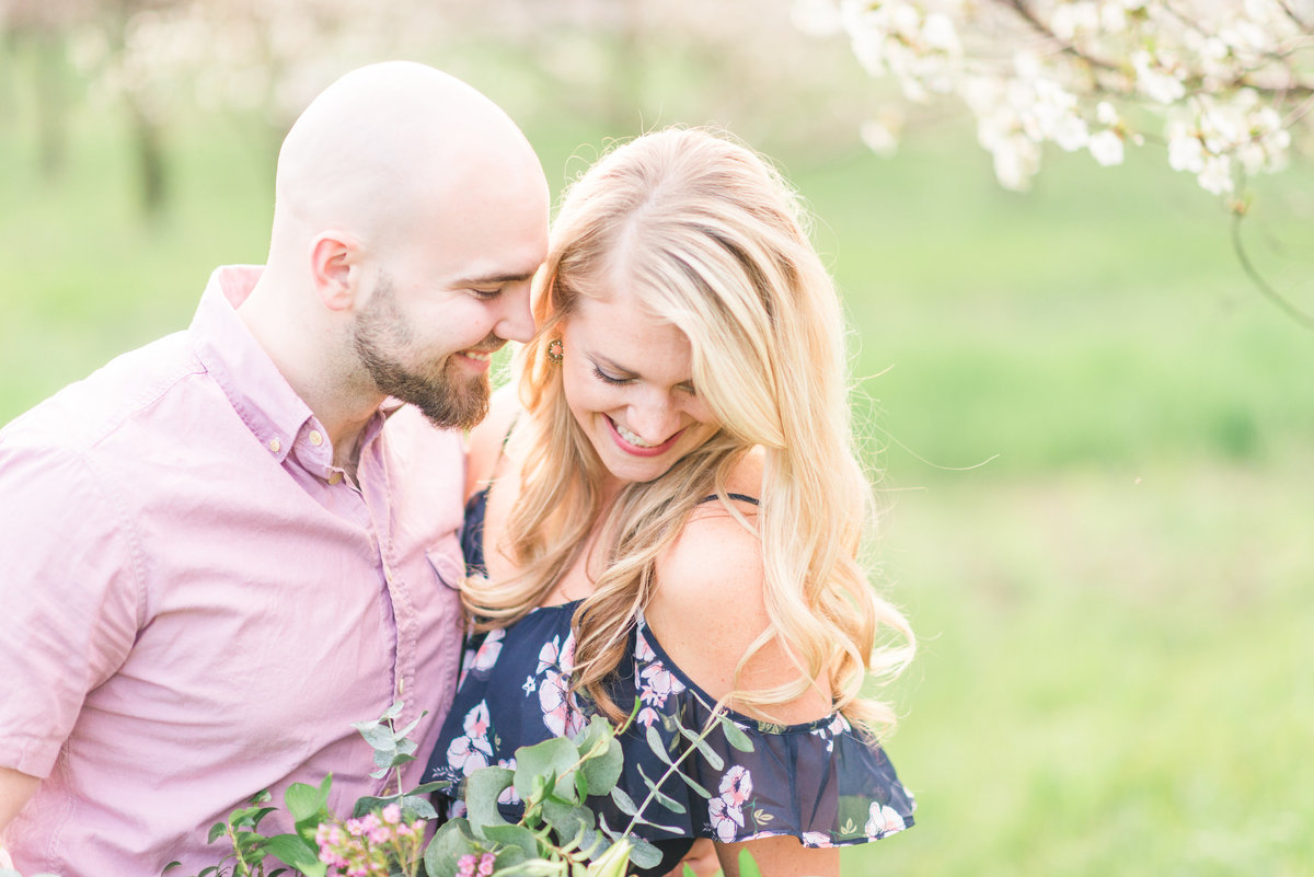 summer engagement photographer