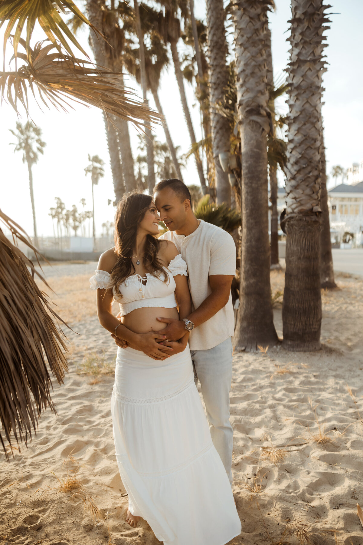 Santa Monica Beach Maternity Photography 8