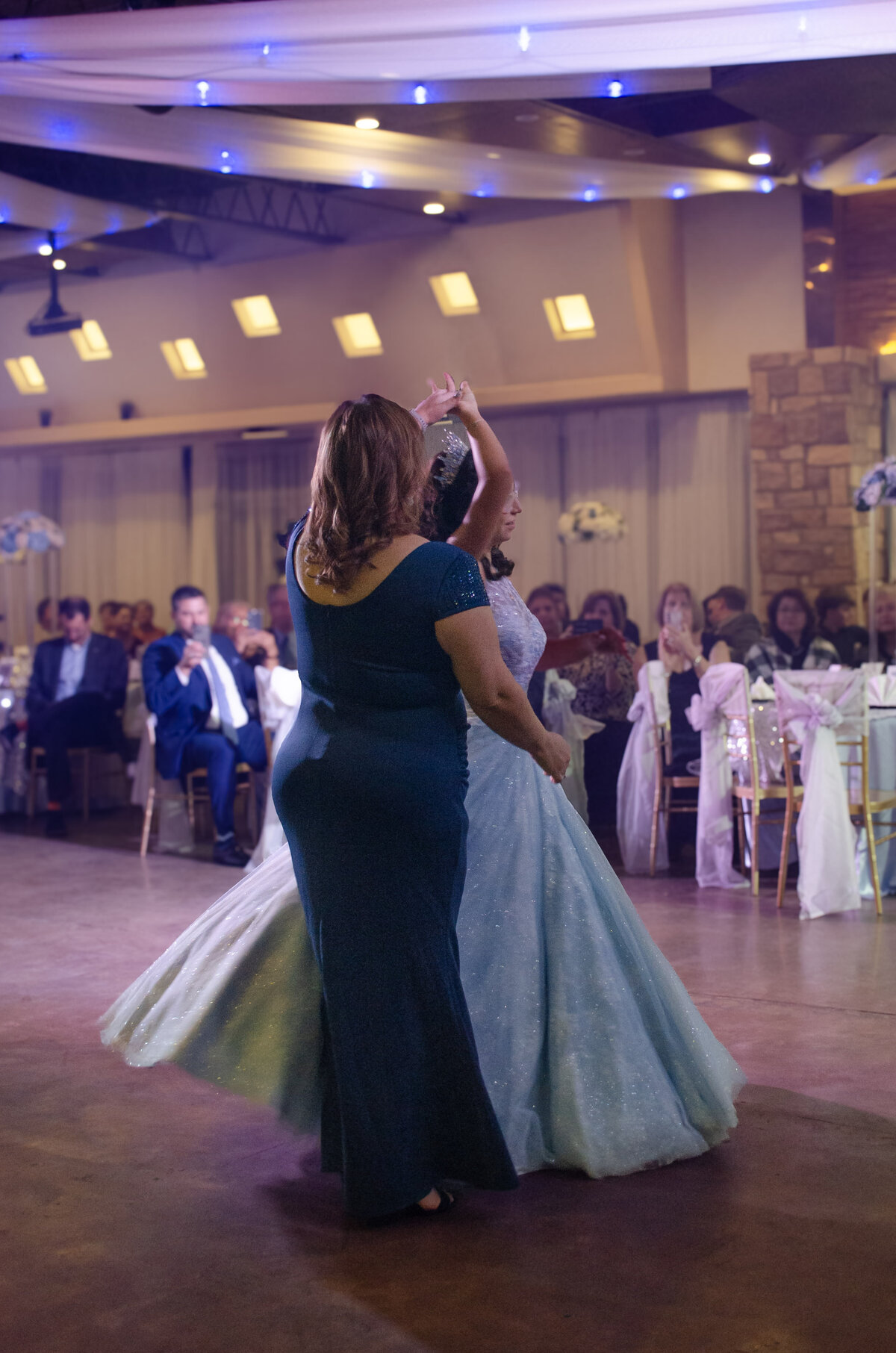 mother daughter dance candid