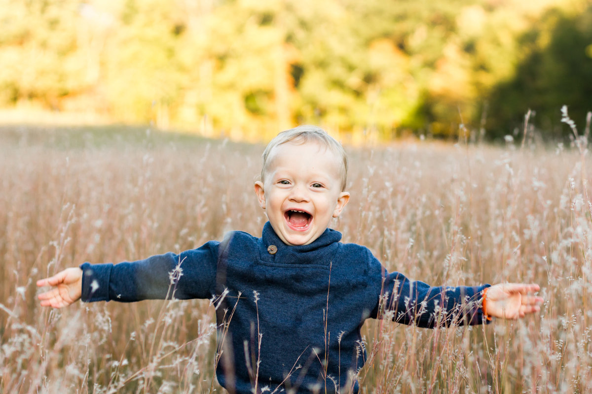 Young Boy in Field