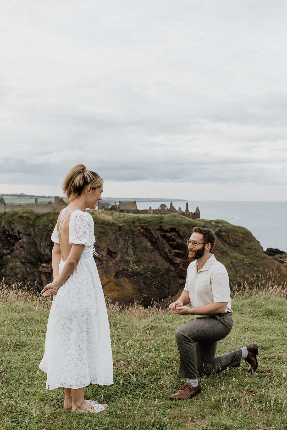 Scott Arlow Photography - Dunnottar Castle Engagement Wedding Photos-7