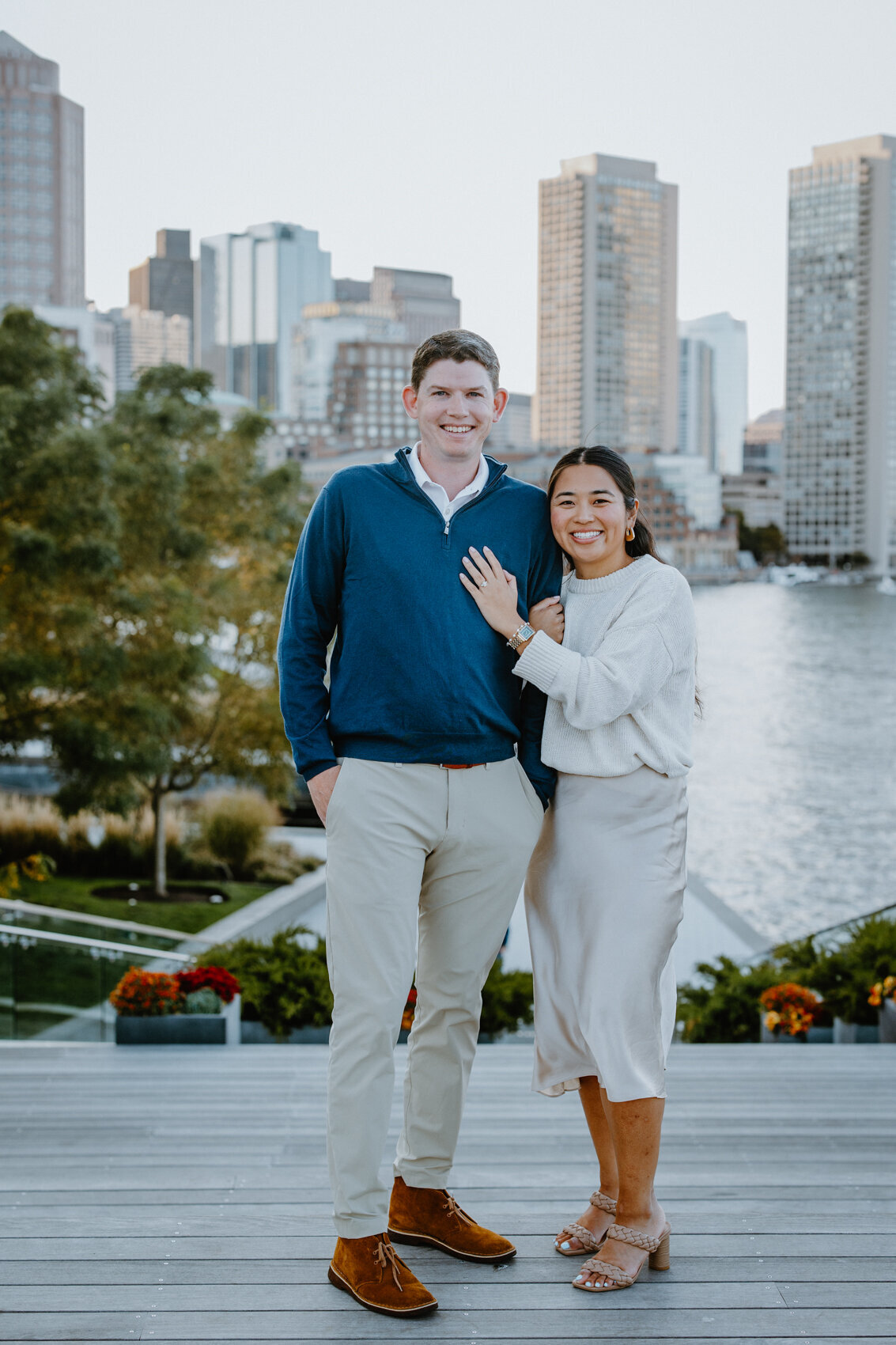 Boston Seaport Engagement Photos-New England Wedding Photographer-19433