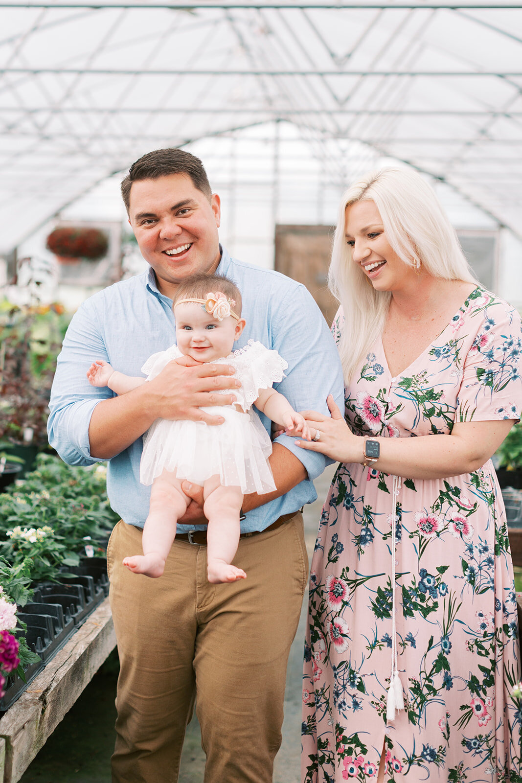 garden family photography