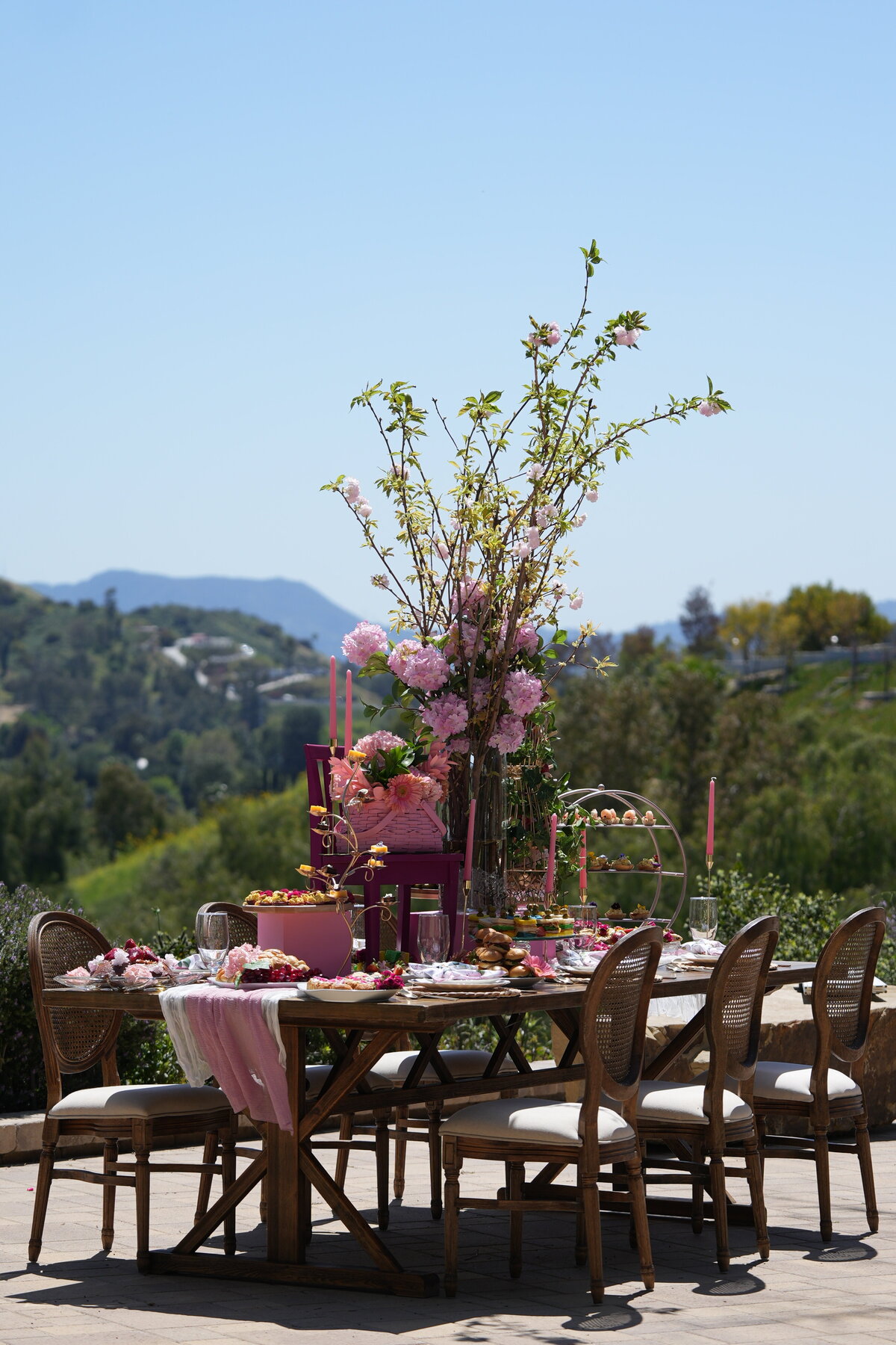 Mother's Day tablescape