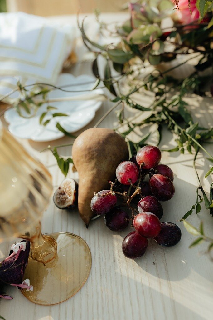 Chateau St. Jean Sonoma Wedding Dinner with Rachel C Photography14