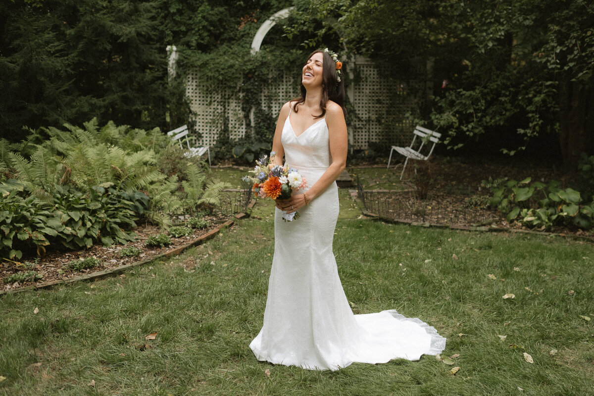 documentary photographer garden greenhouse wedding-46